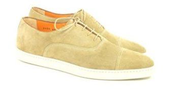 Santoni Men's Taupe Premium Casual Shoes Durbin-S5